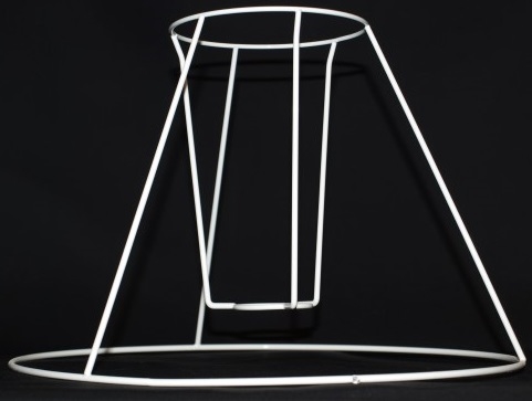 Lampeskærm stativ 12x22x30 (25 cm) T-E27